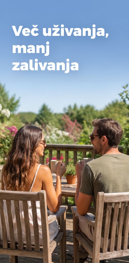 nadomestni oglas - Zalivanje vrta