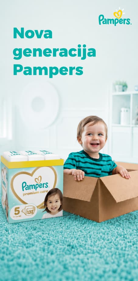 nadomestni oglas - Pampers nova generacija