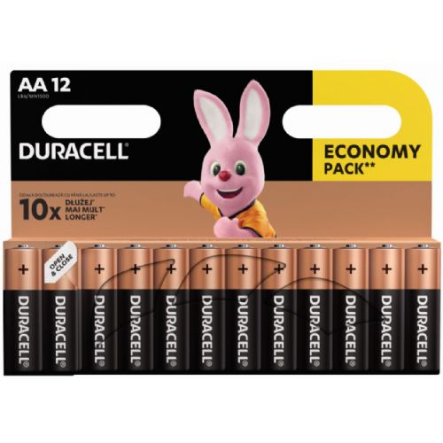Alkalne baterije Duracell Basic AA 12/1 MN1500 LR6
