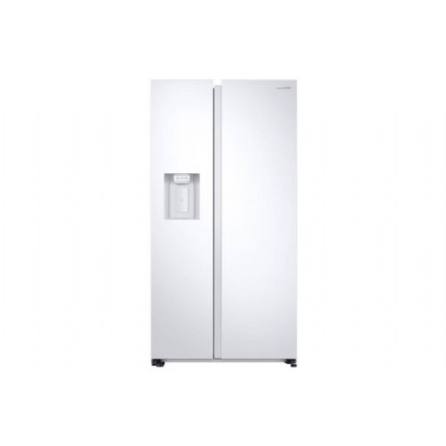 Ameriški hladilnik Samsung RS68A8840WW/EF, 409 l + 225 l, razred F, bel