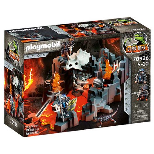 PLAYMOBIL® Dino Rise - Varuh rudnika lave (70926)