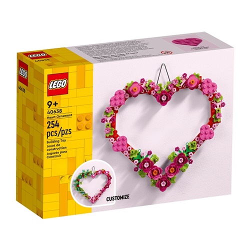 Kocke Lego&#174; Icons™ Venček v obliki srca (40638)