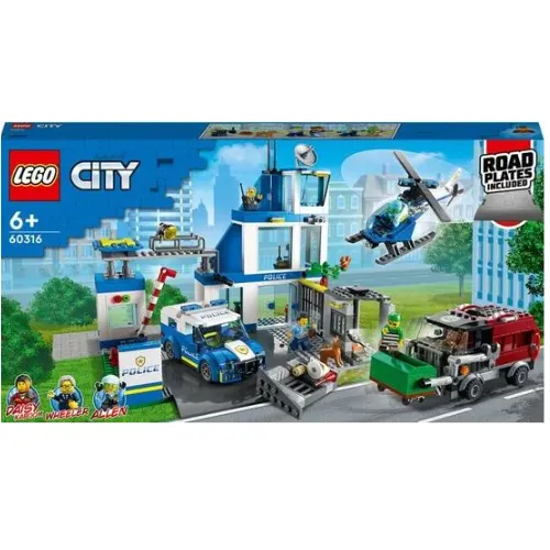 Kocke Lego&#174; City: Policijska postaja (60316)