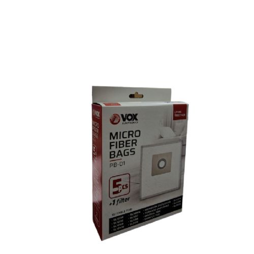 VOX vrečke za sesalnike 5/1 + filter PB-01