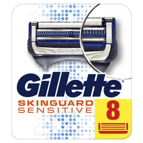 Brivni nastavki Gillette SkinGuard Sensitive, 8 kos