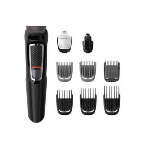 Aparat za striženje Philips MG3915/15, 13 nastavkov, samoostrilna jeklena rezila, 60 min brezžične uporabe