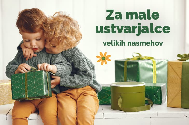 Za male ustvarjalce velikih nasmehov