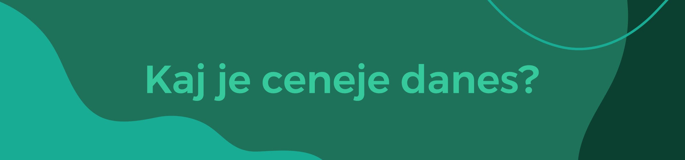 Danes ceneje