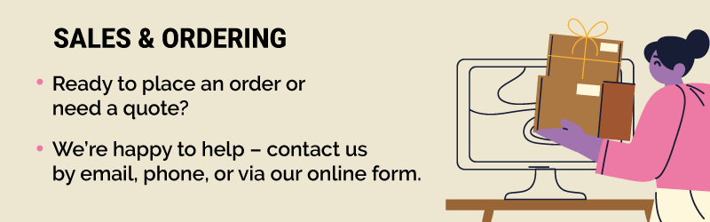 Sales and ordering