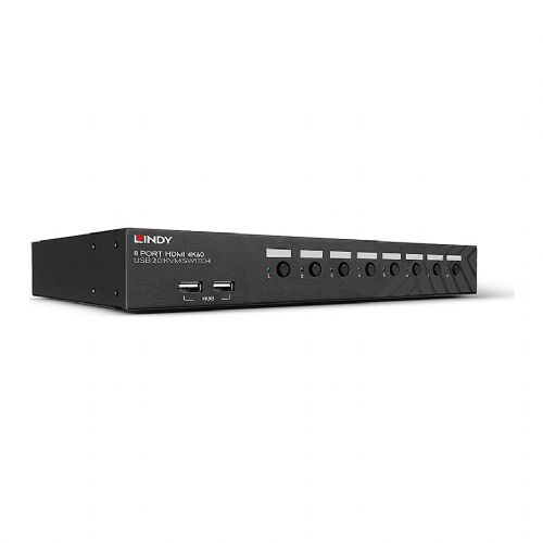 8-portno HDMI 4K60 USB 2.0 in avdio KVM stikalo