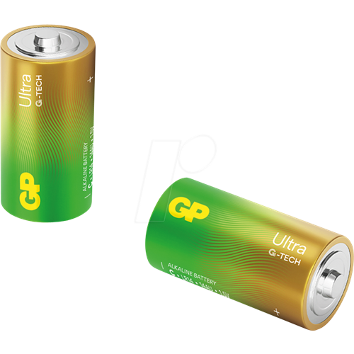 Alkalne baterije GP C Baby Longlife, LR14, 1,5V, 2 kosa, z novo tehnologijo G-Tech