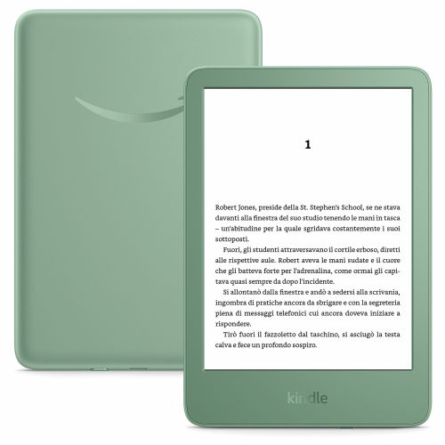 E-bralnik Amazon Kindle 6" 16GB Wi-Fi USB-C matcha zelene barve