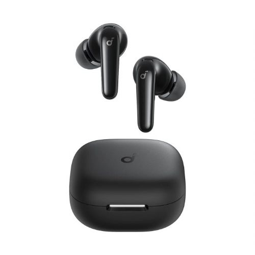 Brezžične slušalke Anker Soundcore R60i NC, ANC, do 30 h baterija, Bluetooth 5.3, IPX5, črne barve