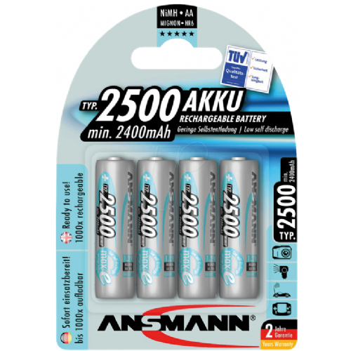 Ansmann MaxE LR06 - AA, 4x, NiMH Polnilna baterija