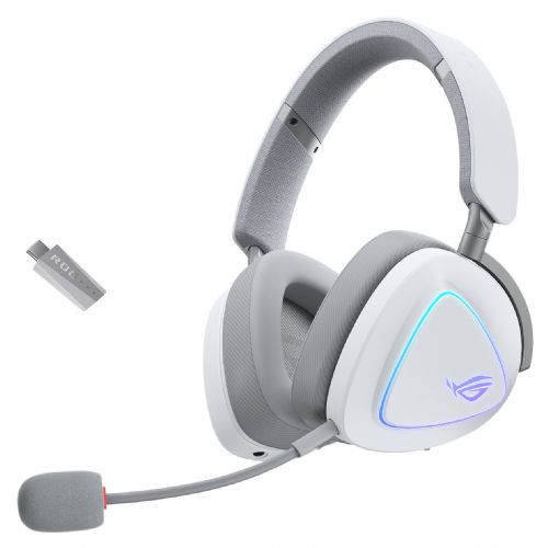Slušalke ASUS ROG Delta II bele barve