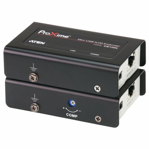 ATEN CE100 KVM priključek VGA USB 100m