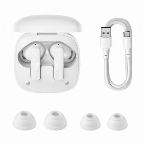 Baseus slušalke Bowie E19 bele bluetooth A00069600223-00