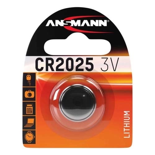 Baterija Ansmann Lithium CR-2025, srebrna