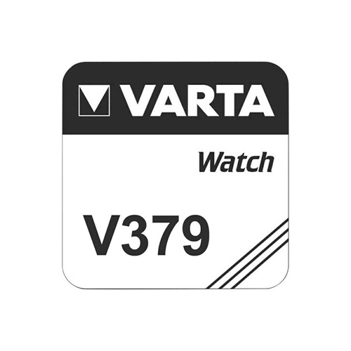 Baterija Varta 379, 10 kosov, srebrna