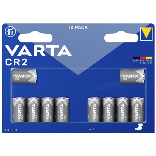Baterija Varta CR2 CR15H270 litij-mangan, 3V, 10 kosov