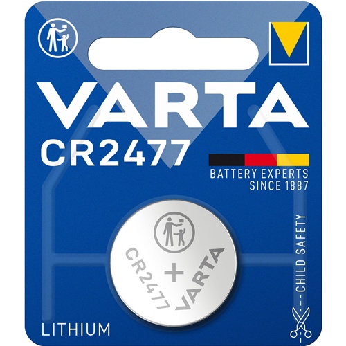 Baterija Varta Electronics CR2477 (1 kos, CR2477)