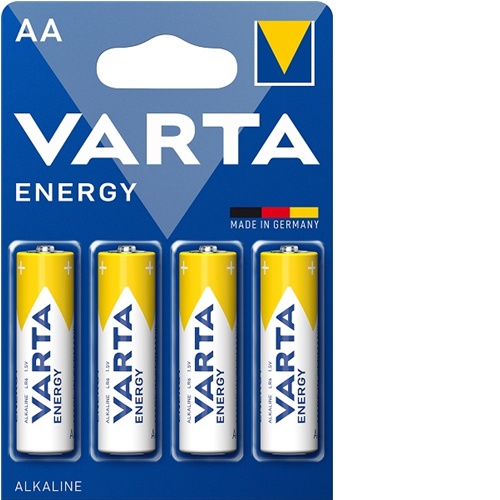 Baterija Varta Energy AA alkalna 1,5V 4 kosi