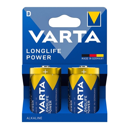 Baterija Varta LR20 alkalna D (mono), 1,5V, 2 kosa