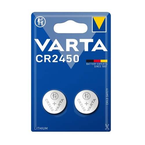 Baterija Varta Professional CR2450, 2kosa