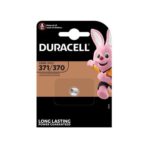 Baterija za uro Duracell (1 kos, 371/370)