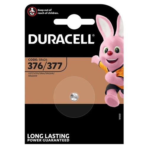 Baterija za uro Duracell (1 kos, 377)