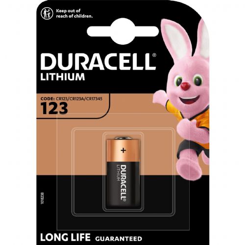 Baterija Duracell Ultra (1 kos, CR123A)