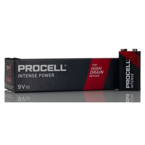 Baterije Duracell Procell Alkaline Intense Power 9V (10 kosov, E-blok (9-voltni blok))