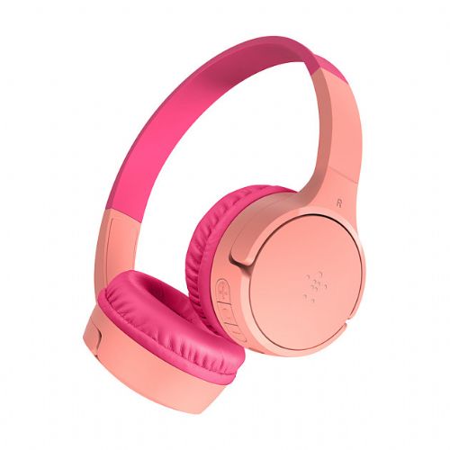 Belkin SOUNDFORM Mini BT on-ear slušalke za otroke, roza