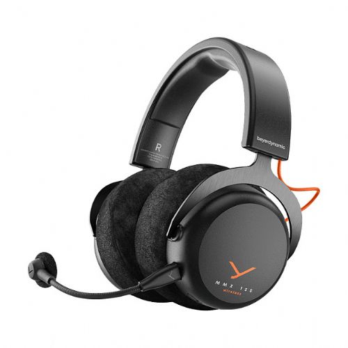 Slušalke Beyerdynamic MMX 150 brezžične/žične, Bluetooth 5.3, USB-C, črne, mikrofon Boom