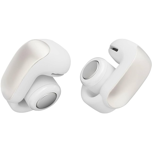 Brezžične slušalke Bose Open Ear Ultra, bela