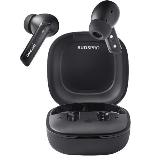 Brezžične slušalke Intenso Buds Pro T500HAE, črna