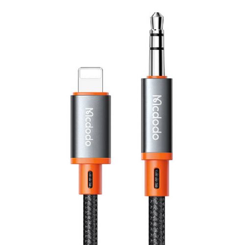 Kabel Mcdodo CA-0890 Lightning na 3,5 mm AUX mini jack, 1,8 m (črn)