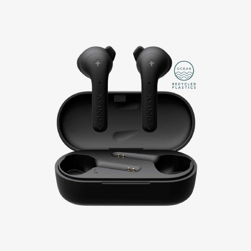 Slušalke Defunc TRUE BASIC II Bluetooth 6.0, MultiTip, do 22 ur, 4 mikrofoni, IPX4 črne