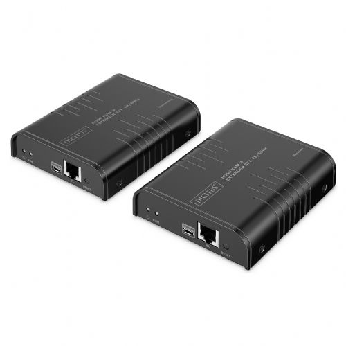 DIGITUS HDMI KVM podaljšek 4K/60Hz črne barve