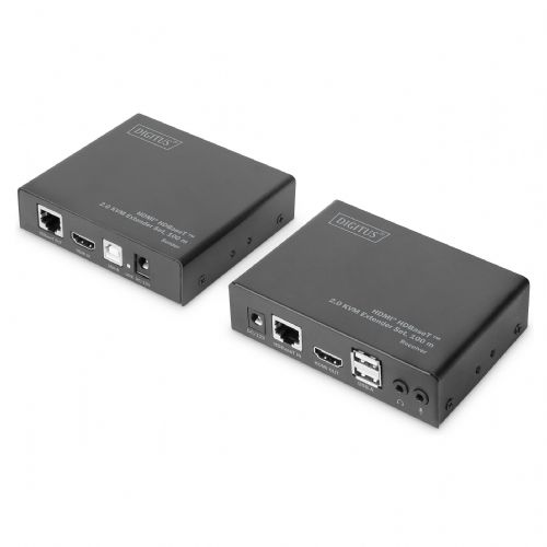 DIGITUS HDMI HDBaseT 2.0 KVM podaljšek, 100 m