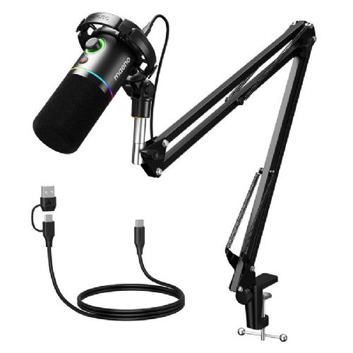 Dinamični mikrofon Maono PD200XS (črn)