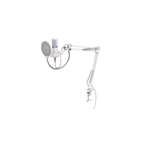Mikrofon Endorfy Solum Streaming USB, kardioid, nastavljiv boom nosilec, pop filter, MUTE gumb, bel