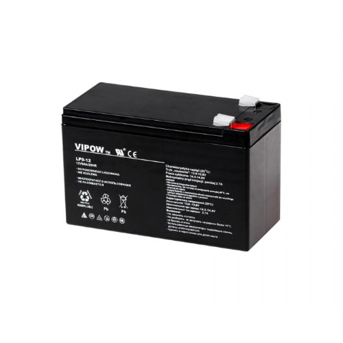 Gel baterija VIPOW 12V 9Ah