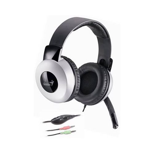 Slušalke z mikrofonom Genius HS-05A 2.0, črne