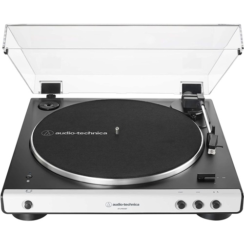 Gramofon Audio-Technica AT-LP60XBTWH, Bluetooth, bela