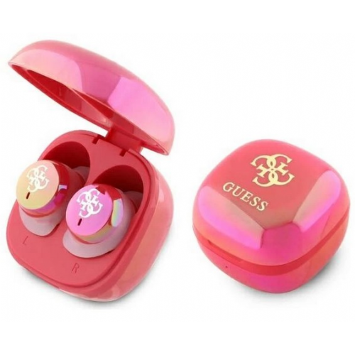 Guess bluetooth slušalke buds GUTWSJ144ESF stereo - roza