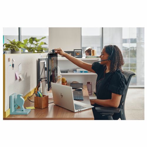 Slušalke Poly Blackwire 3220 Stereo USB-C + adapter USB-C/A (veliko) (209745-104)
