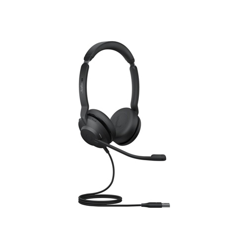Slušalke JABRA Evolve2 30 SE UC Stereo Headset on-ear wired USB-A noise isolating Optimised for UC