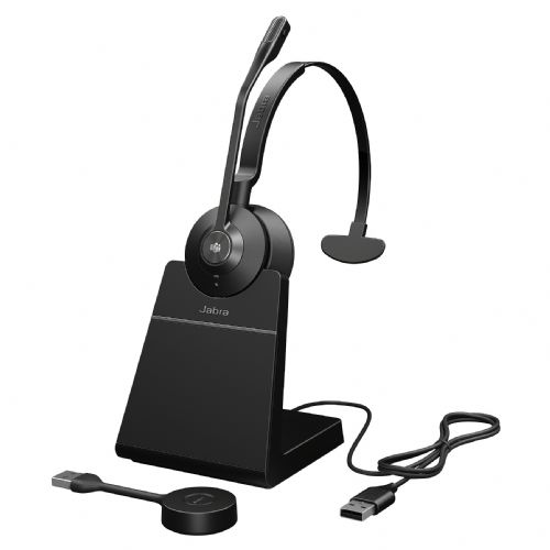 Slušalke Jabra Engage 55 Mono DECT, brezžične, USB-A, bazna postaja, 150 m doseg