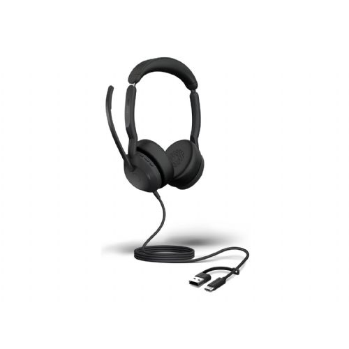 Jabra Evolve2 50 USB-C/USB-A UC, stereo slušalke